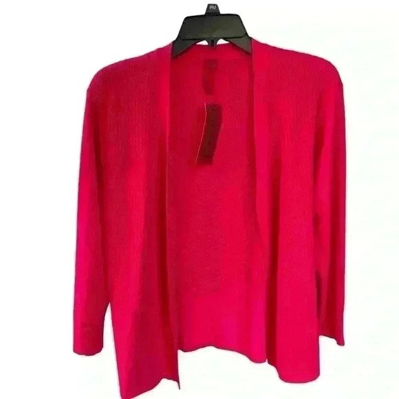 Love Scarlet Open Cardigan Sweater Size M Primrose Lightweight Fall Casual NWT - Picture 1 of 5